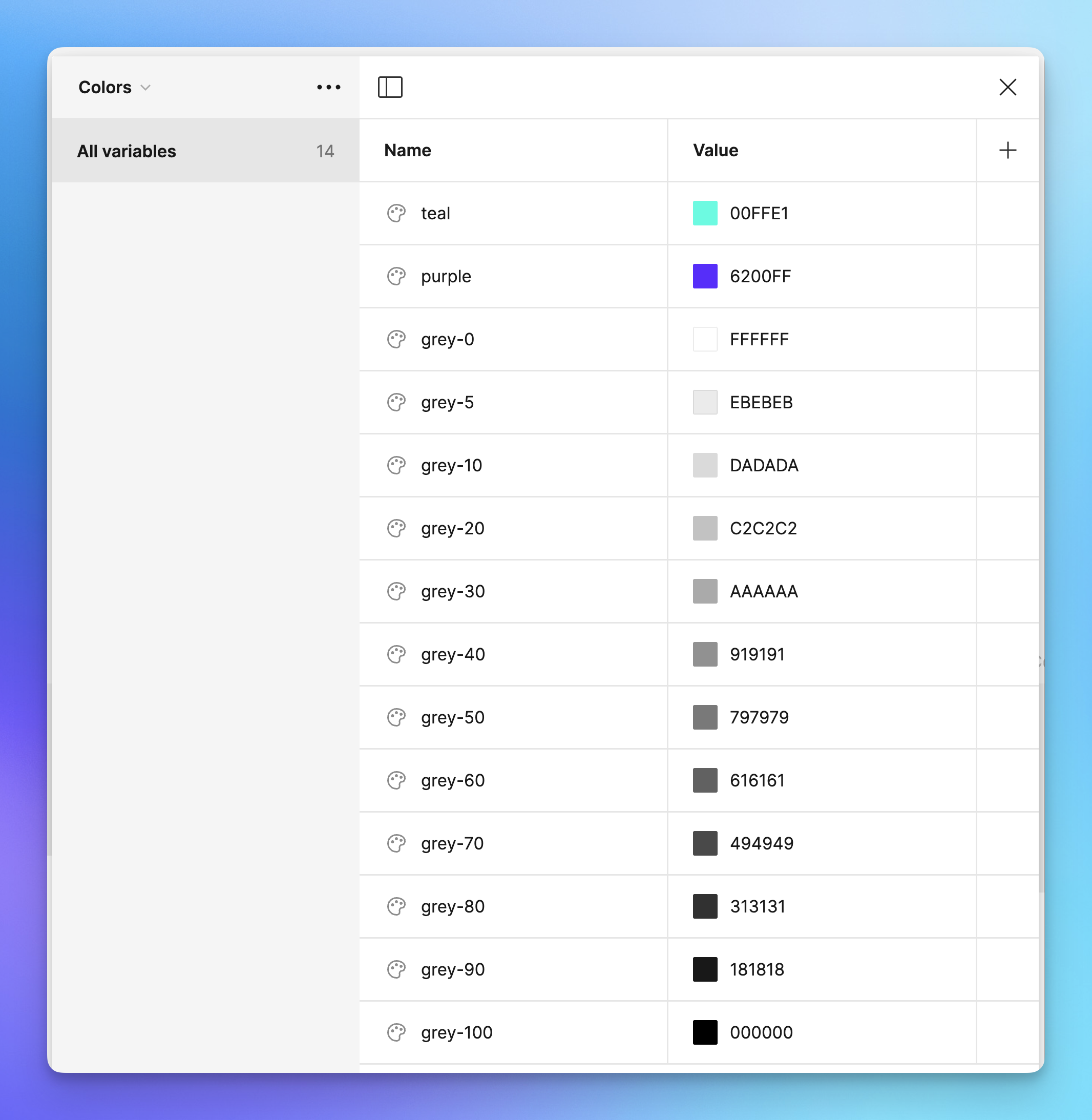 Tailwind CSS Color Tokens